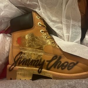 Jimmy Choo Timberland Boots NEW